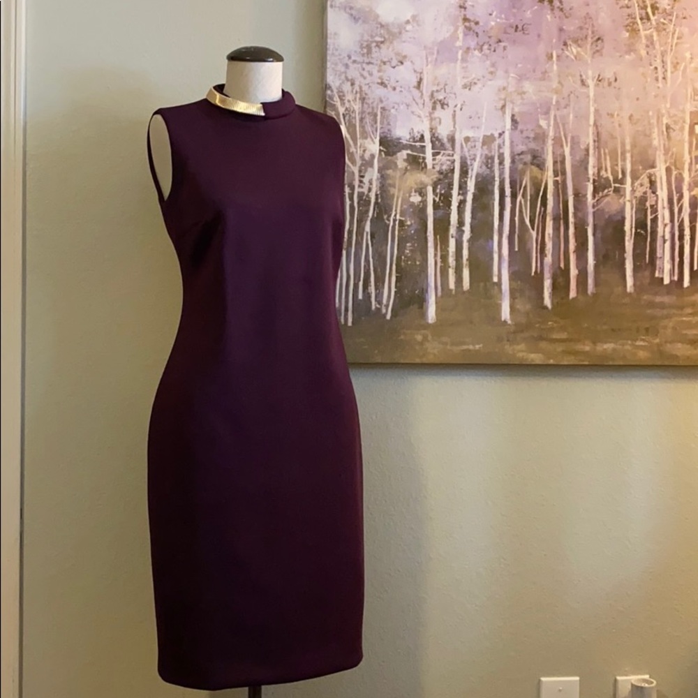 Sleeveless formal dress